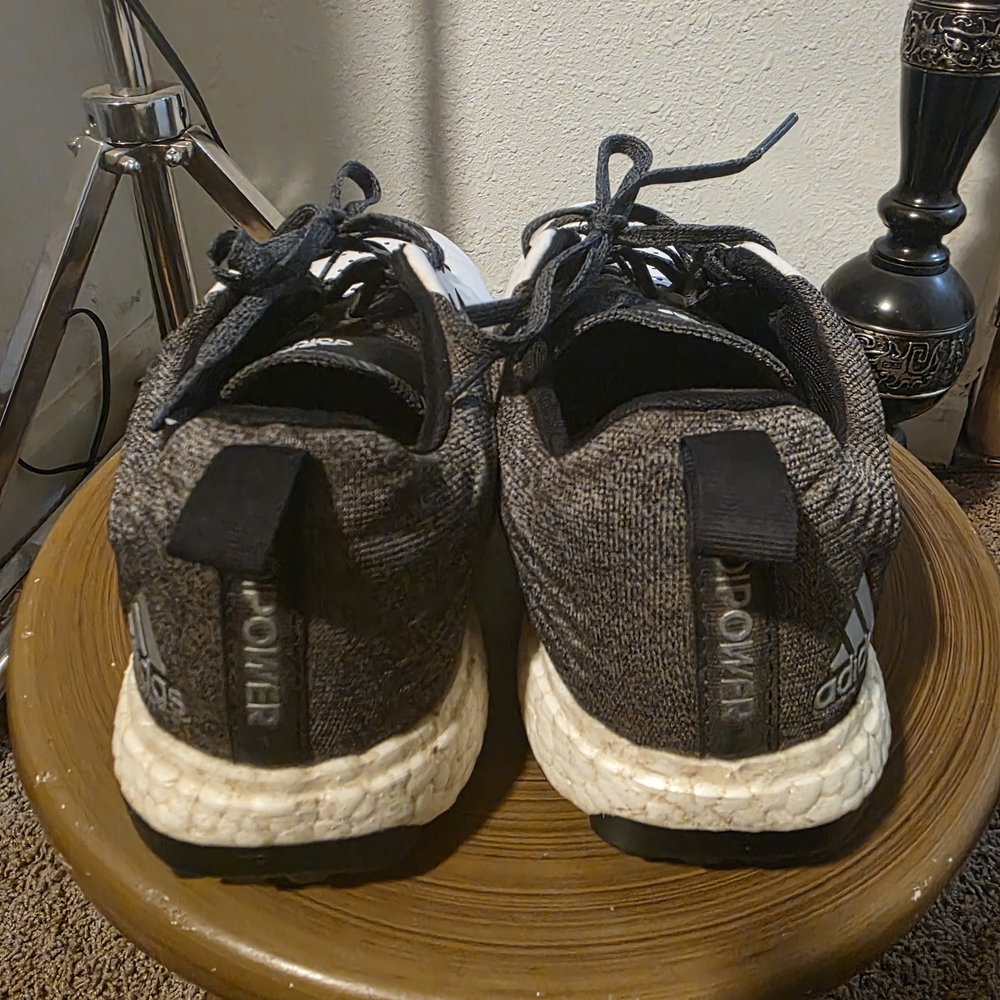 Adidas Black and White Sneakers - Picture 4 of 8